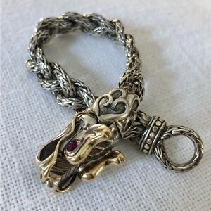John Hardy
Ruby Naga Legends Woven Dot Bracelet